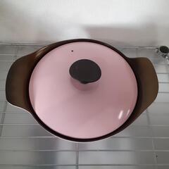 【新品】両手鍋 無加水調理鍋 0821-014の画像