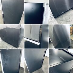 ID:rg220946 【自社配送エリア内限定】日立 HITACHI 冷蔵庫 一人暮らし 中古 2019年製 2ドア 275L ブラック ファン式 右開き R-BF28JA(K)  【リユース品：状態C】【送料無料】【設置費用無料】の画像