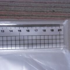 ★●無料● アクリル定規 20cm 暮らしのポケット 差し上げます。＊石川県＊美川より＊期間限定の画像
