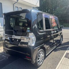 自社ローン！ 保証会社なし！保証手数料なし！ＧＰＳなし！ 京都近府県　タント　カスタム　X　SAの画像