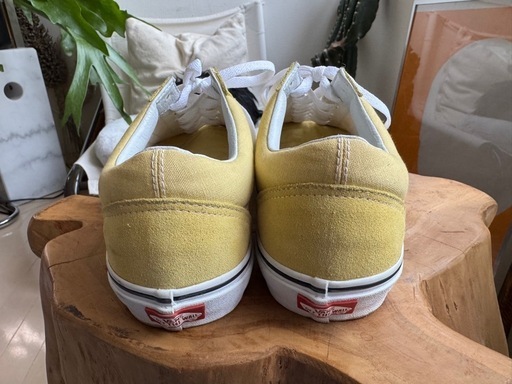Vans US購入 激レア イエロー スエード スニーカー オールドスクール