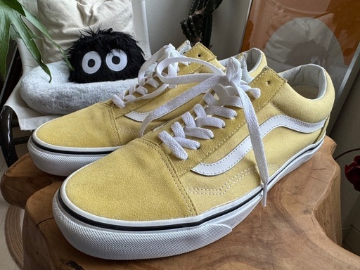 Vans US購入 激レア イエロー スエード スニーカー オールドスクール