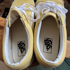 Vans US購入 激レア イエロー スエード スニーカー オールドスクールの画像