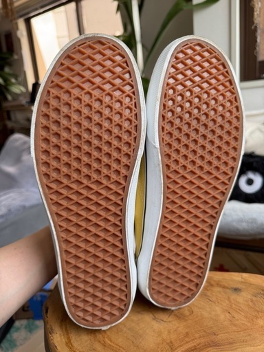 Vans US購入 激レア イエロー スエード スニーカー オールドスクール