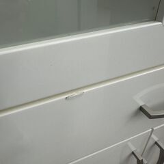 ★リユースのサカイ高崎店★TJ12535  食器棚 白 H180.5×D39.5×W58.5 クリーニング済みの画像