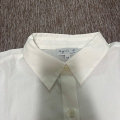 (未使用品)アニエスベー白シャツの画像