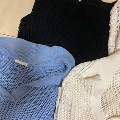 メッシュ　トップス5枚の画像