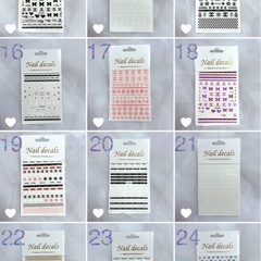 CHANELネイルシールパーツの画像