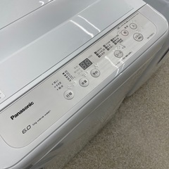 パナソニック　6.0kg 洗濯機　凹み有りの画像
