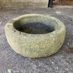 つくばい 手水鉢 水鉢 石鉢の画像