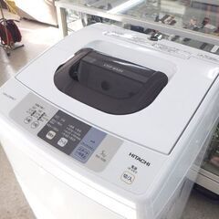 ② 5.0㎏ 洗濯機 2018年製 日立 NW-50B 単身 一人暮らし☆ 札幌市 北区 屯田 の画像