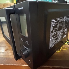 ●ツインバード　フラット電子レンジ●2022年製の画像