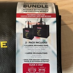 新品　
コストコ　バッグ２個 の画像