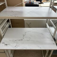 ★リユースのサカイ高崎店★TJ12540  レンジ台 白 H171×D44×W80 クリーニング済みの画像