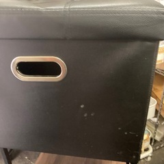 メーカー不明　折り畳み収納ボックス　幅42cm奥行33㎝高さ33cmの画像