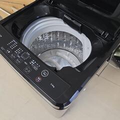 【配送無料】MAXZEN 全自動洗濯機 JW50WP01BK 5211の画像