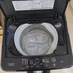 【配送無料】MAXZEN 全自動洗濯機 JW50WP01BK 5211の画像