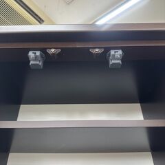 ★リユースのサカイ高崎店★TJ12542  食器棚 茶 H204.5×D48.5×W60 クリーニング済みの画像