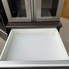 ★リユースのサカイ高崎店★TJ12542  食器棚 茶 H204.5×D48.5×W60 クリーニング済みの画像