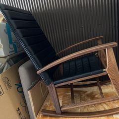 レア ミッドセンチュリー ヴィンテージ ロッキングチェア ex松田 マツダ家具 揺り椅子 イスの画像