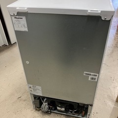 O2508-636 ハイセンス 冷蔵庫　HR-B95A 2020年製　通電確認済 キズ汚れ有りの画像
