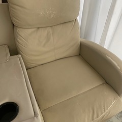リクライニングソファ 3人掛けの画像