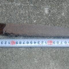 折り畳み鋸　ノコギリ　使用済みの画像