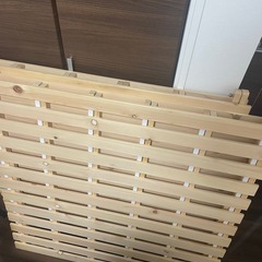 ニトリ　すのこベッドの画像