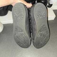 CONVERSE ハイカット スタッズ ブラック 24cmの画像