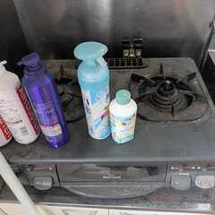 冷蔵庫　洗濯機　電子レンジ　ガスコンロの画像