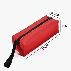 道具入れ 工具バッグ 工具袋 ツールバッグ 防水 収納 トラベル用 多機能 持ち運び 25x8.5x7cm 5個セット の画像