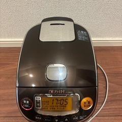 象印 炊飯器 NP-RM05-TA ブラウン 3合炊き 圧力IH炊飯ジャー 極め炊き 20年製の画像