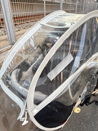 ★お譲り先決定済★【美品】パナソニック ギュットクルームDX 前乗せ電動自転車?使用1年・バッテリー良好✨カバー付き