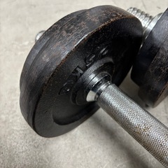 パワーダンベル ダンベルセット 5kg×2 10kgの画像
