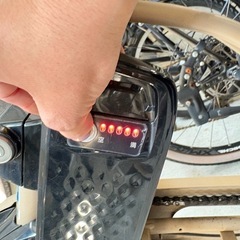 【美品】パナソニック ギュットクルームDX 前乗せ電動自転車🚲使用1年・バッテリー良好✨カバー付きの画像