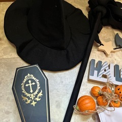 ハロウィンの飾りの画像