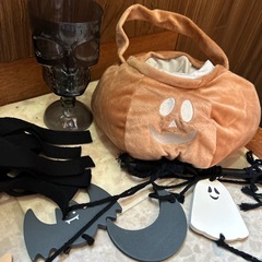 ハロウィンの飾りの画像