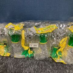 光るパイナップルボトル　500ml【ドリンク用／タピオカ用ストロー対応】6個セットの画像