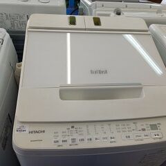 【ジャングルジャングル深井店】★洗濯機 ヒタチ BW-X90HE2 2022年式 9.0KG ホワイト 生活家電 家電 堺市（中区 堺区 西区 東区 南区） 和泉市 河内長野市 富田林市 松原市 狭山市 深井 【FU2625】の画像