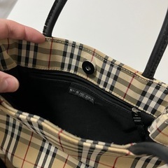 バーバリー　ハンドバッグの画像