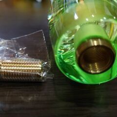 シフトノブ　クリアー(新品未使用)の画像