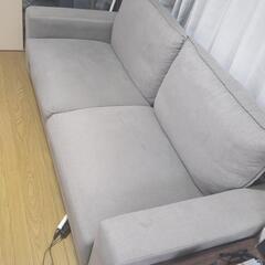 ソファ　座面広め　お譲りしますの画像