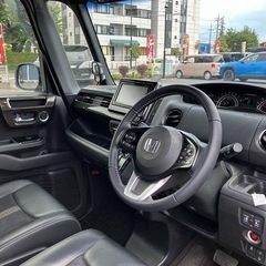 【自社ローン】  N BOXカスタム G・EXターボHondaSENSING ♬ 【完全自社審査　即日回答】の画像