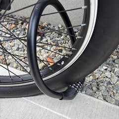 折りたたみ自転車の画像
