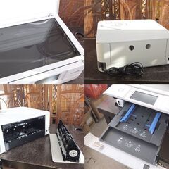 EPSON A4 6色 インクジェットプリンター カラリオ 複合機 EP-880AW ホワイト ジャンク扱い品 通電OK 動作未確認 エプソン 札幌市 屯田店の画像