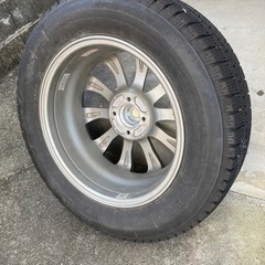 【4本】トヨタ ライズ  アルミホイール&冬タイヤの画像