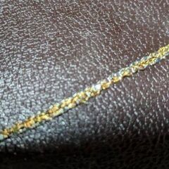 K18 PT999 ミニペダル2連ネックレス  純金 純プラチナの画像