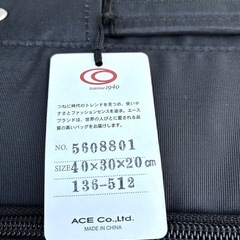 新品未使用品 ACE キャリーバッグキャリーケースの画像