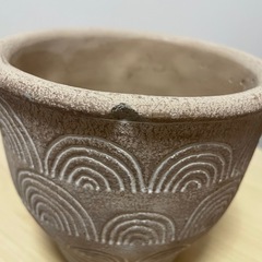 陶器鉢 植木鉢 オシャレ鉢 レトロ の画像