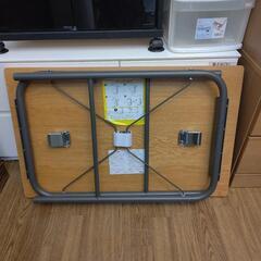 無印良品 スチールパイプテーブルの画像